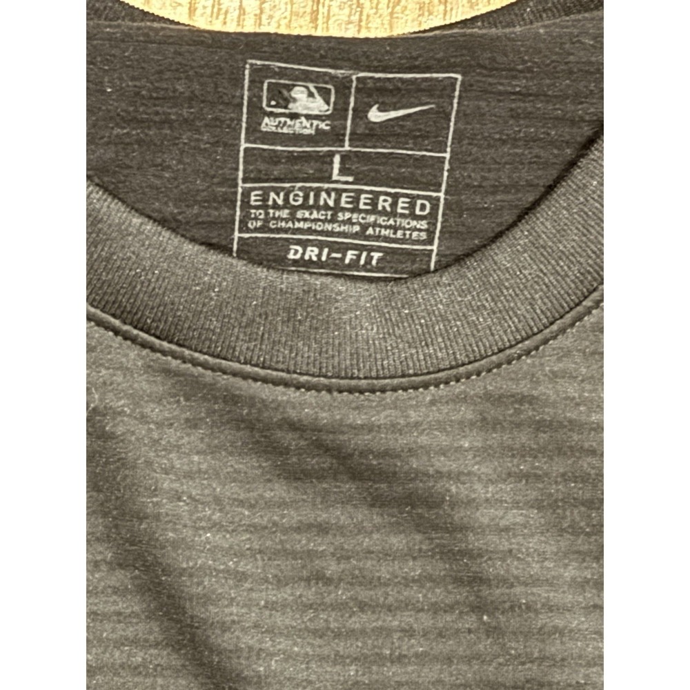Nike Detroit Tigers Team Issued Sweatshirt L Long Sleeve Baseball Engineered - Picture 3 of 4